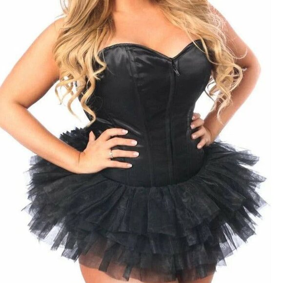 Lavish Tuxedo Bunny Corset Costume - Picture 3 of 5